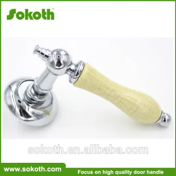 High quality zinc alloy tubular entrance lever door handles and locks,door lever handle privacy lock