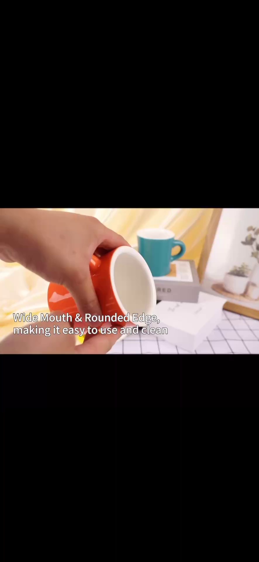 Colorful Ceramic Mugs with Cork - bottom Decoration