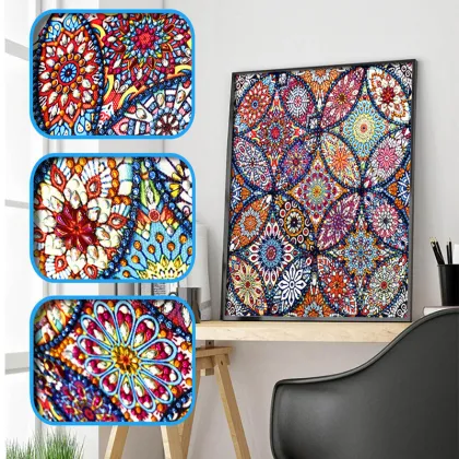 Wholesale Handmade Resin Wall Art Canvas Paintings - 30x30cm DIY Diamond Paintings for Kids