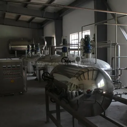 Hongyang Brand 1-50 TPD Fish Oil and Vegetable Oil Refinery Plant