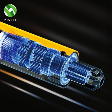 Yisite Smart Wifi Zebra Motor Tubular Tahan Angin Untuk Tirai Roller Tahan Hujan