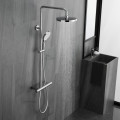 Bathroom Thermostatic Shower Hotel Chrome Color 3 Functions Thermostatic Shower Manufactory