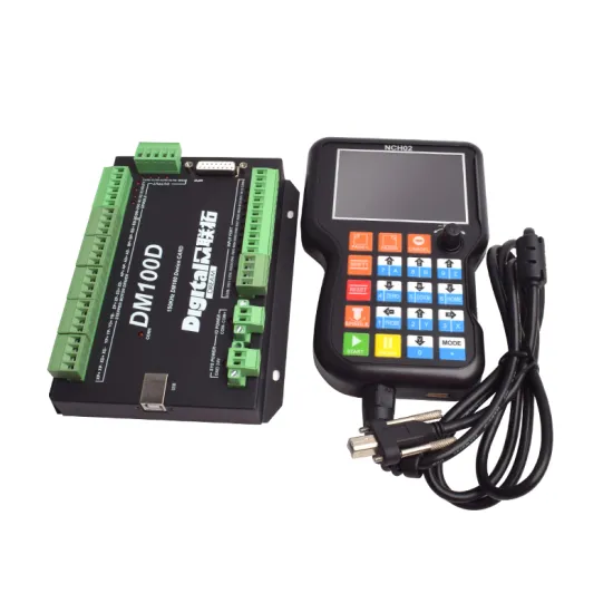 Upgraded Motion Control System DM100: 3/4/5-Axis Handheld Offline Controller for CNC Engraving Machines