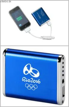 Sport Souvenir Portable Battery Charger 3000mAh with Safe Protection