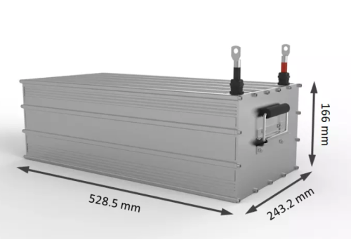 Batteria al litio 72V45AH con 5000 cicli di vita