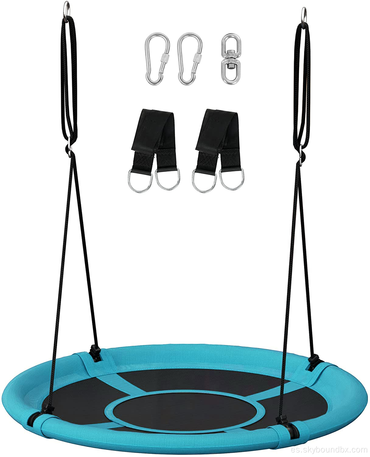 Swings Metal Swings para niños de 39 pulgadas.