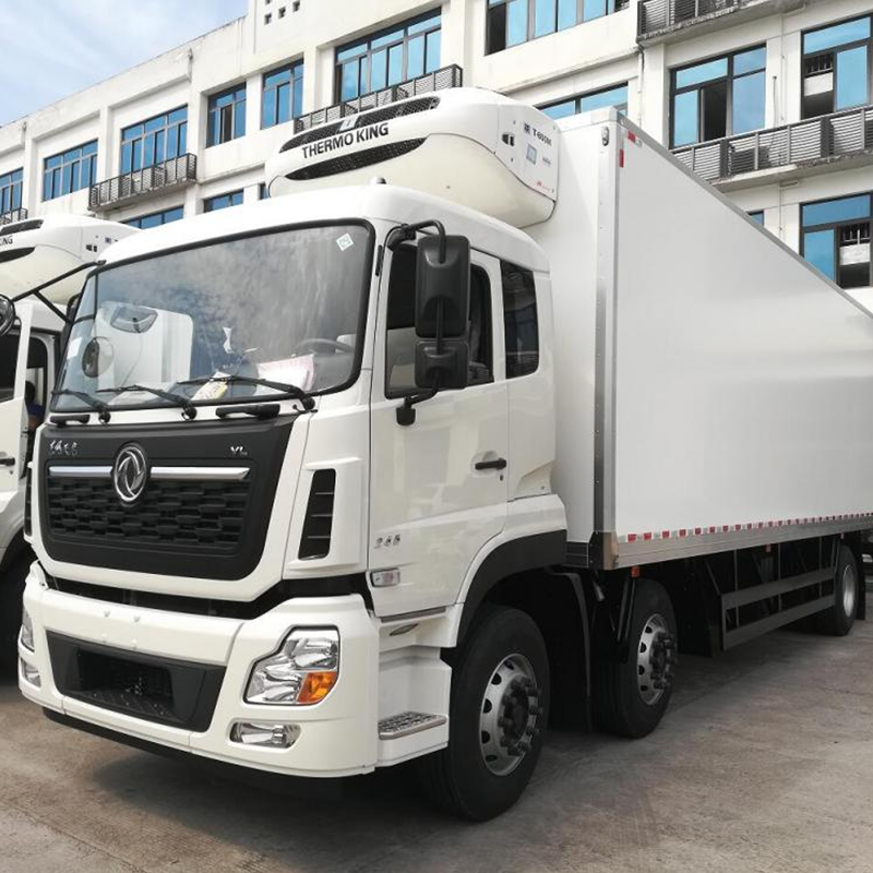 Dongfeng Tianlong Sanqiao รถตู้เย็น