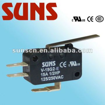 UL approval 16a 250v micro switch