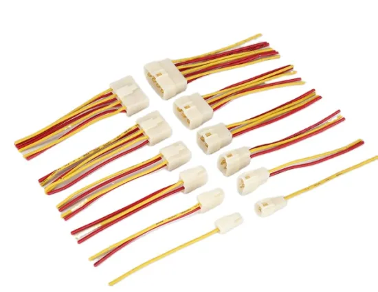 CHSKY Car Wire Parts 6.3mm Series Auto Connector - White With Wire 14.5cm Adapter