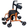 Transit Chair & Rollator met voetsteun en stoel