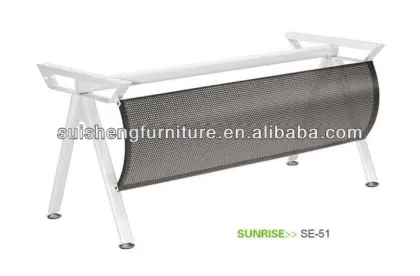 cast iron legs of a table