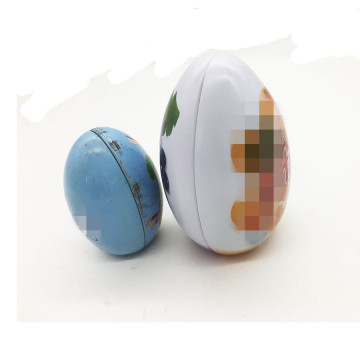 Benutzerdefinierte Eier-Candy-Zinndosen