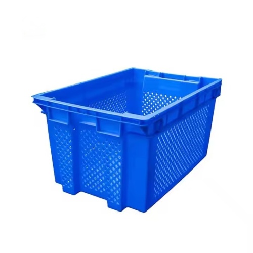 Stackable and Nestable Plastic Shipping Crates