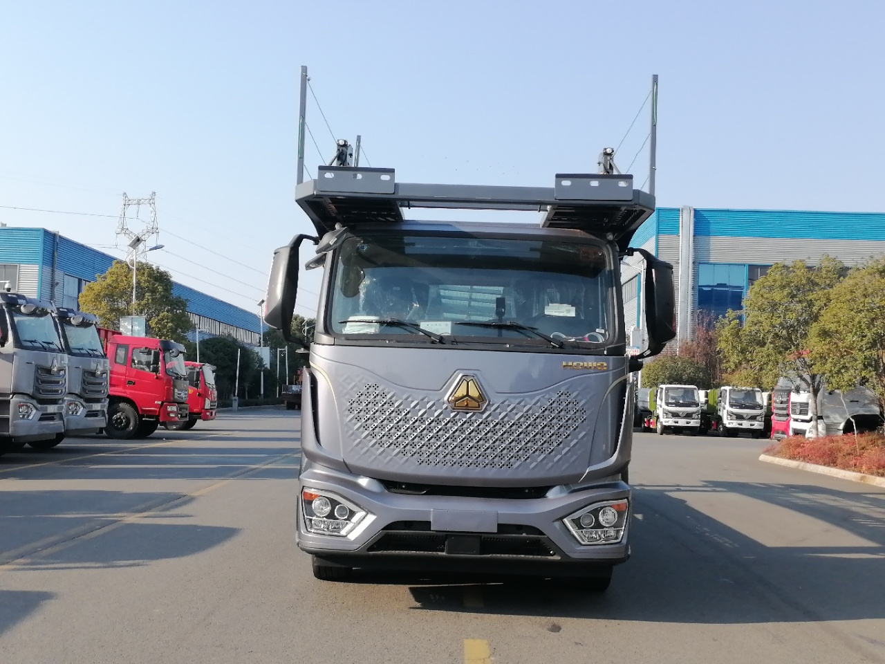 HOWO Car Carrier Transport Semi Trailer