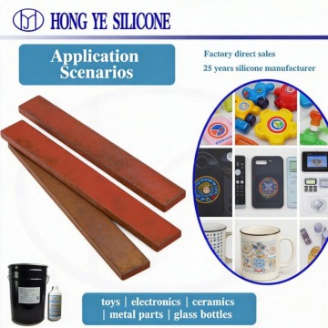 HY-916 Pad Printing Silicone Rubber 30A for Glass Industry