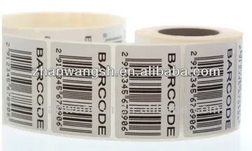 Price self-adhesive barcode sticker paper label