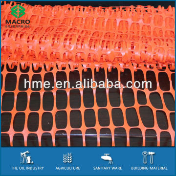 Orange Plastic Debris Fence Netting