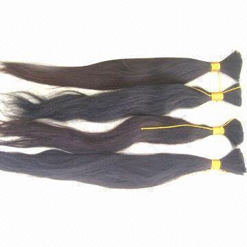 Chinese single virgin human hair wigs, available in various lengths