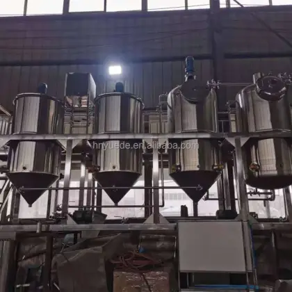 Sesame Oil Refining Machine: Factory Prices and Mini Edible Oil Refinery Plants
