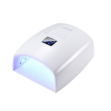 Professional 60W Wireless Rechargeable LED UV Nail Lamp with Low MOQ for Print Logo