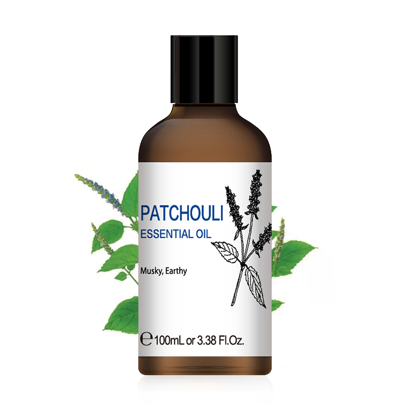 HIQILI 1OZ Patchouli Cinnamon Essential Oils 30ML Stress Relieve Sleep Diffuser Aroma Oil Sandalwood LavenderBlack Pepper Fennel