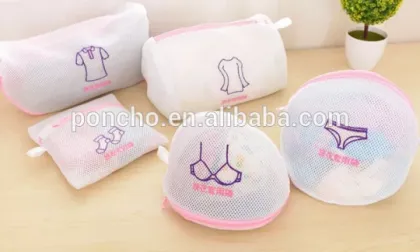 laundry bag polyester net washing bag