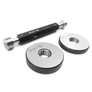 Thread Gauge Size Chart: M2-M24 ISO DIN GB Standards