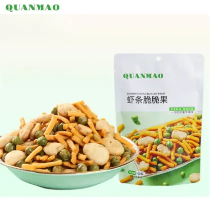 Shrimp Crispy Bites | 100g Individual Packs | Retro Nostalgic Snack for Office & Home