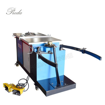 Preda Brand 1000mm Carbon Steel Round Duct Elbow Making Machine On Sale