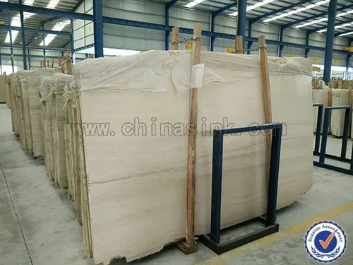 Wooden gold marble big stone slab (thickness 1.6 cm on sale
