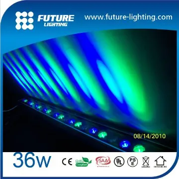 DMX IP65waterproof rgb outdoor wall bracket light fitting