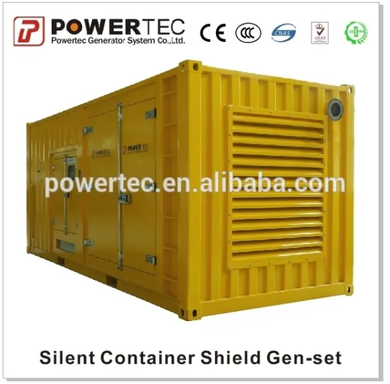 Luxury container silent diesel generator