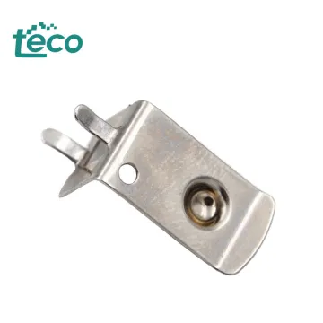 CR123A to AA Battery Adapter: Metal Clip with Contact Stamp for Battery Connections