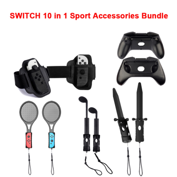 Bundle 10 in 1 Nintendo Switch Sports Accessories