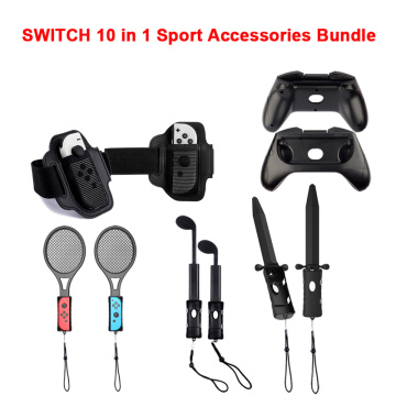 Пакет 10 в 1 Nintendo Switch Accessories