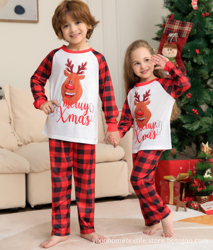 Custom Printed Christmas Sublimation Pajama Sets: Adult, Kids, and Baby Matching Family Christmas Pajamas