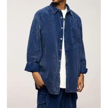 Chaqueta de pana de los hombres Cause de moda