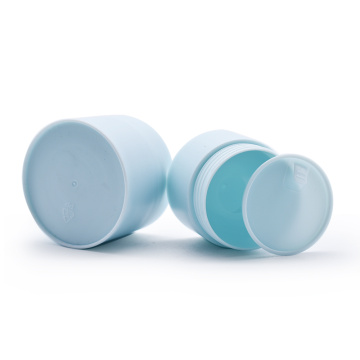 OEM -logo leeg 30 ml 50 ml 100 ml biologisch afbreekbare gerecycled PP plastic cosmetische crème ronde pot met schroefdeksel