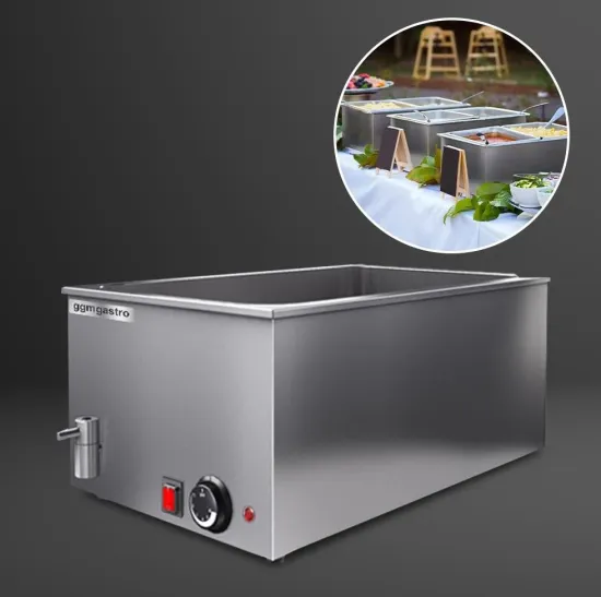 Cooking Equipment Restaurant Kitchen Equipment Buffet Equipment Display for Catering Electric Bain Marie Food Warmer Bmy11150A