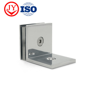 Wall Mount Solid Brass Glass Clamp