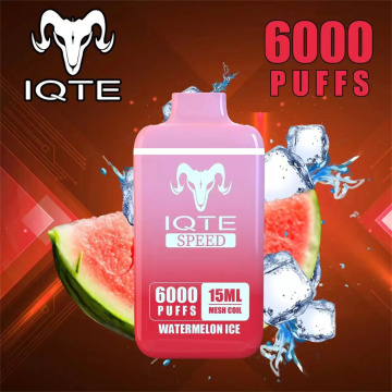 IQTE Speed ​​6000 Puffs одноразовый Vape Puff