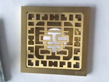high quality bathroom brass floor drain