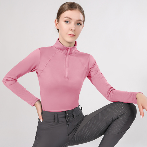 NEW Long Sleeve Equestrian Tops Women's Baselayer