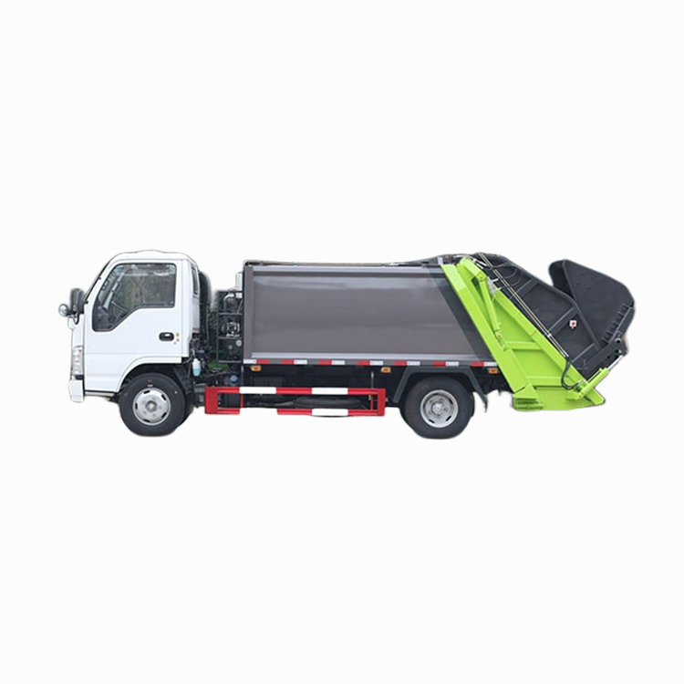 Isuzu 6CBM Light Duty Compactor Dustbin Garbage Truck
