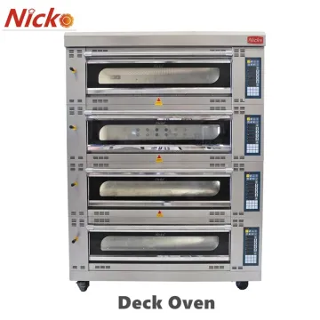 Factory Price 4 Decks 8 Trays Bakery Electric Deck Oven Baking Oven