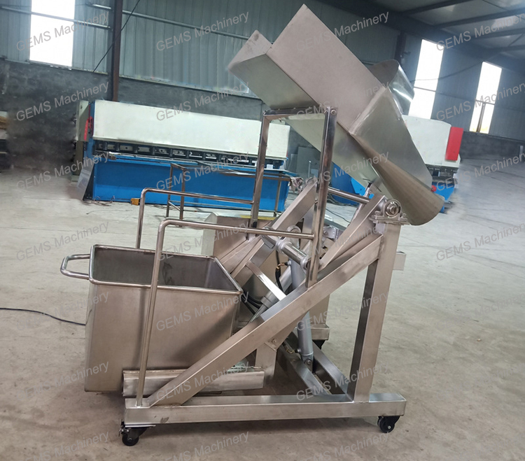 Meat Cart Hoist Lifting Machine Meat Trolley Elevator