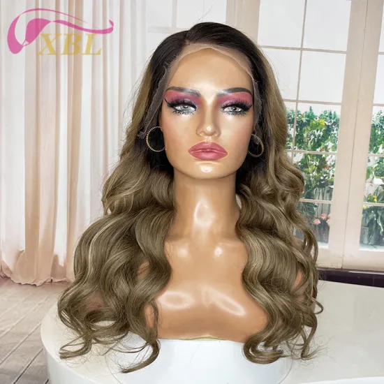 XBL Salon Custom 13x4 Tina Bleached Knot HD Lace Frontal Wig: Virgin Cuticle Aligned Human Hair Wigs Vendor
