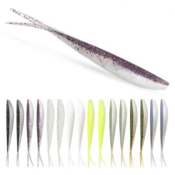 OEM Fishing Soft Bait - Forked Tail 2''-4'', 10pcs/bag Silicone Bait
