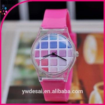 plastic watch wrist watch Fashion women watch