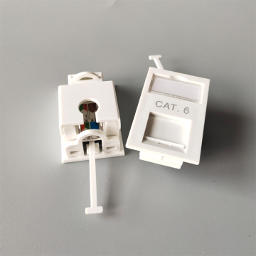 CAT6 مقبس الحائط قصير الحجم لوحة المملكة المتحدة نوع